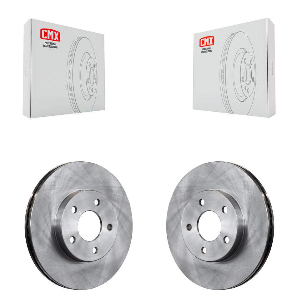 Front Disc Brake Rotors Pair For Chevrolet Cobalt Pontiac G5 K8-100101