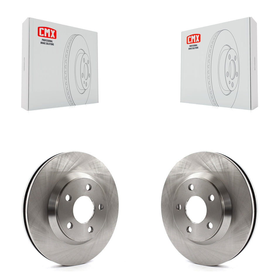 Front Disc Brake Rotors Pair For 2005-2005 Chevrolet Impala Buick LeSabre Cadillac DeVille Monte Carlo Pontiac Bonneville Park Avenue K8-100103