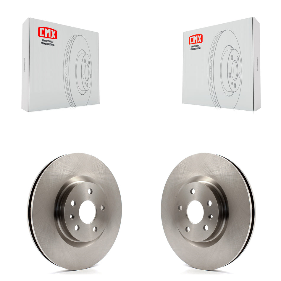 Front Disc Brake Rotors Pair For Cadillac CTS XTS Buick Regal Chevrolet Caprice Corvette K8-100106