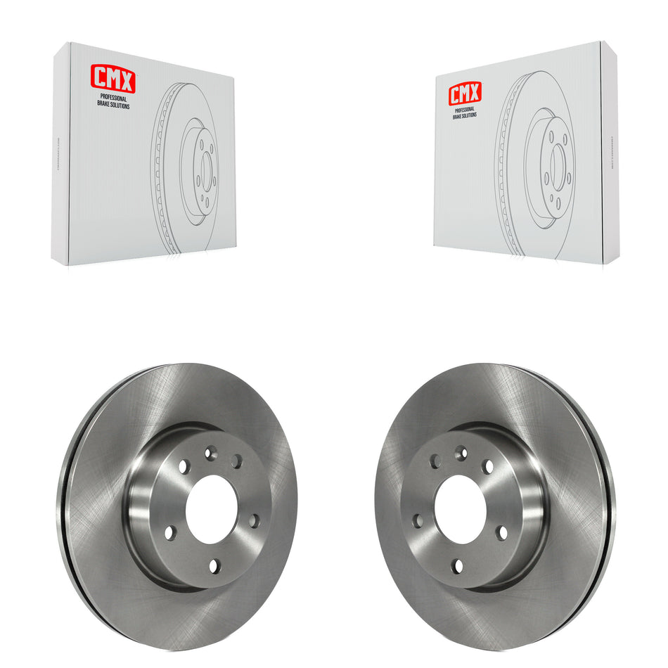 Front Disc Brake Rotors Pair For Cadillac ATS CT4 K8-100121