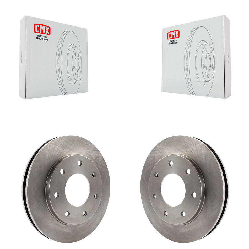 Front Disc Brake Rotors Pair For Ford F-150 F-250 HD Heritage 4WD K8-100144