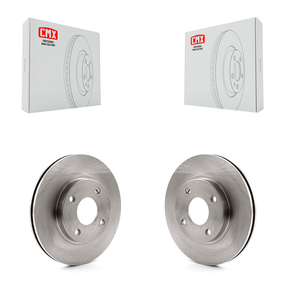 Front Disc Brake Rotors Pair For Ford Focus K8-100152