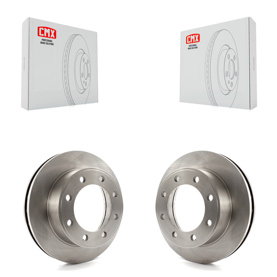 Front Disc Brake Rotors Pair For Ford F-250 Super Duty F-350 Excursion F-550 F-450 K8-100153