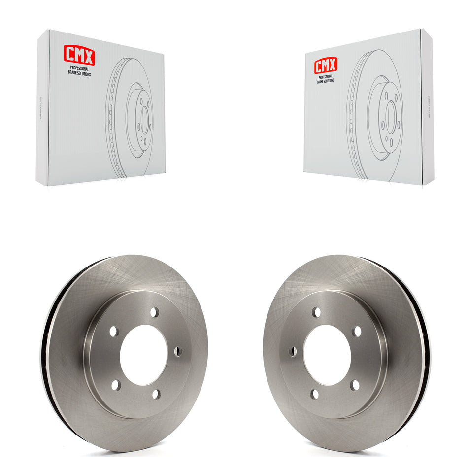 Front Disc Brake Rotors Pair For Ford Expedition Lincoln Navigator 4WD K8-100155