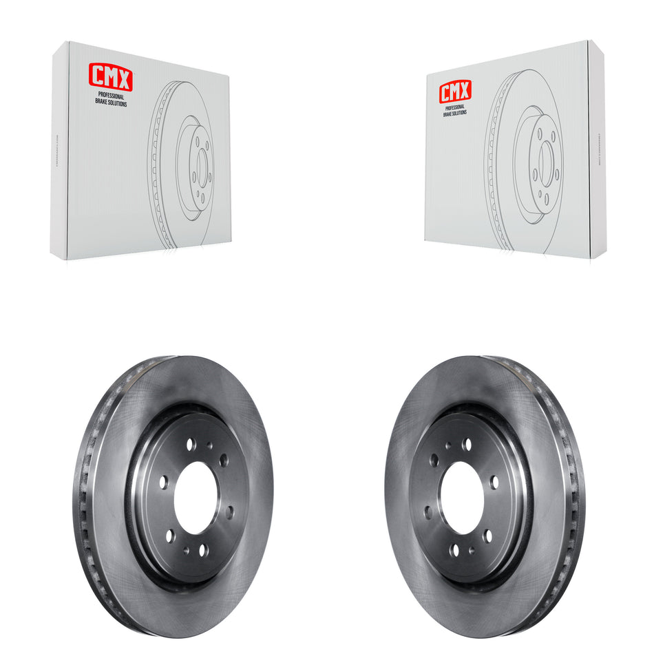 Front Disc Brake Rotors Pair For Ford F-150 Expedition Lincoln Navigator K8-100176