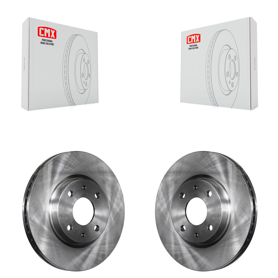 Front Disc Brake Rotors Pair For 2008-2011 Ford Focus K8-100179