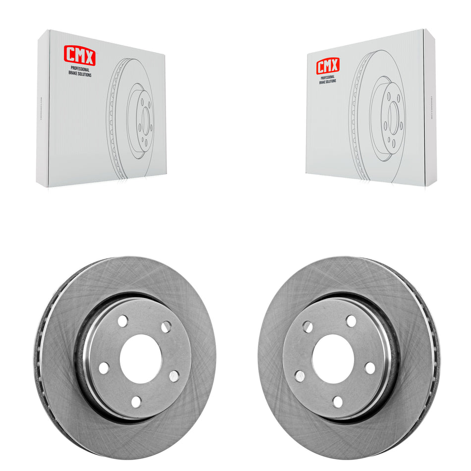 Front Disc Brake Rotors Pair For Jeep Wrangler JK K8-100238