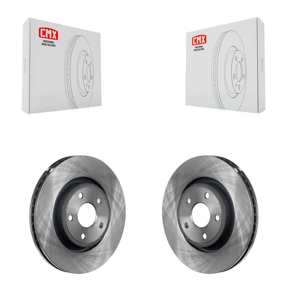 Front Disc Brake Rotors Pair For Jeep Grand Cherokee Dodge Durango WK K8-100247