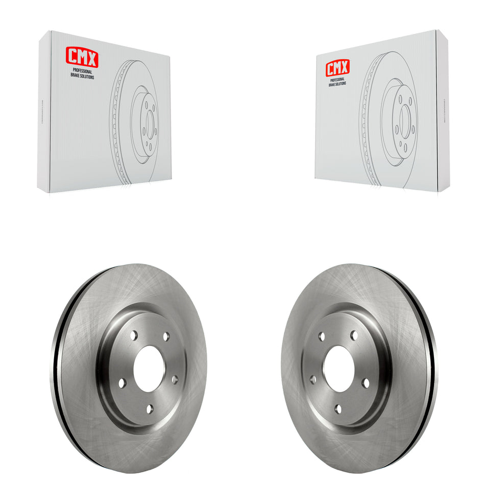 Front Disc Brake Rotors Pair For Dodge Grand Caravan Chrysler Journey Town & Country Pacifica Ram C/V Volkswagen Routan Voyager K8-100250