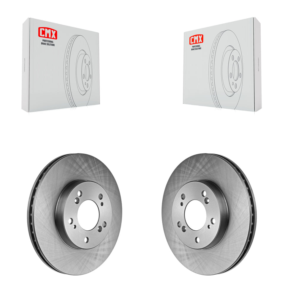 Front Disc Brake Rotors Pair For Honda CR-V Acura Integra Prelude Odyssey Legend TL RL Isuzu Oasis K8-100256