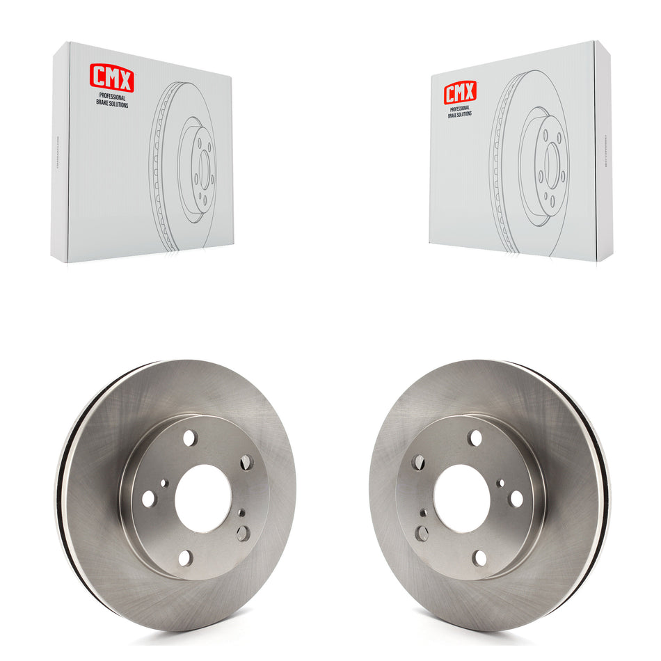 Front Disc Brake Rotors Pair For Toyota Camry 2.2L K8-100274