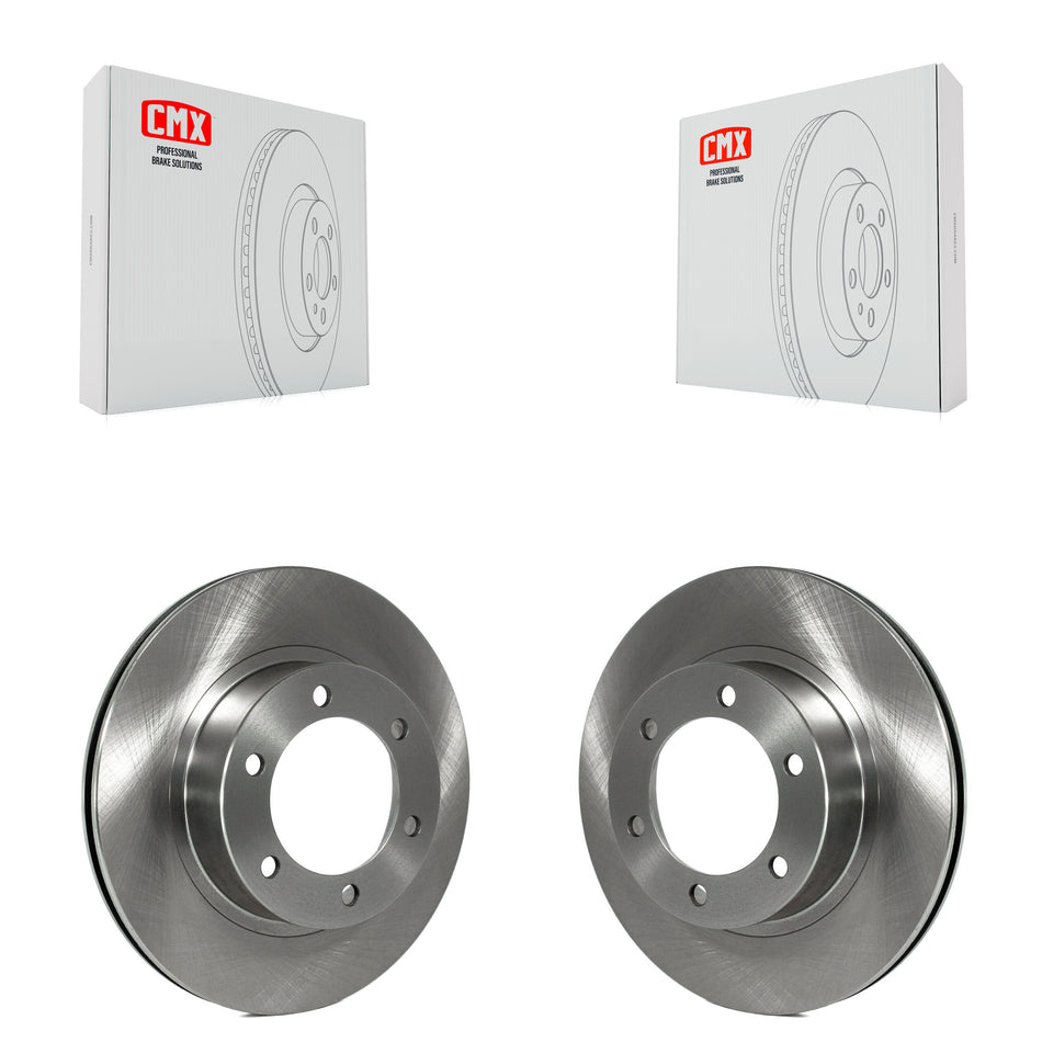Front Disc Brake Rotors Pair For Toyota 4Runner Tacoma K8-100291