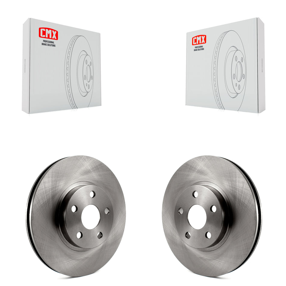 Front Disc Brake Rotors Pair For Toyota Corolla Matrix Scion tC Pontiac Vibe Celica K8-100316