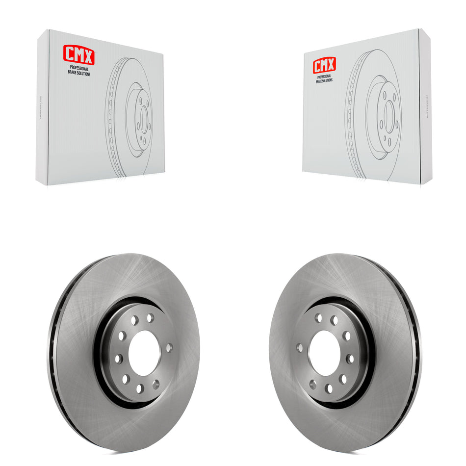 Front Disc Brake Rotors Pair For Saab 9-5 9-3 Saturn Astra K8-100334