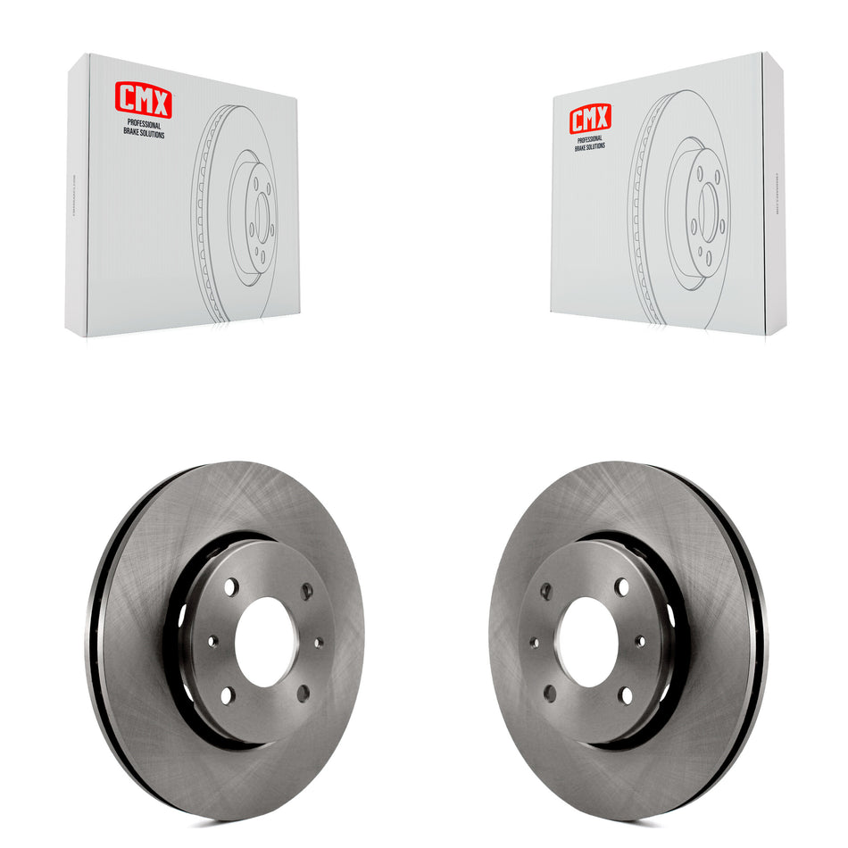 Front Disc Brake Rotors Pair For Volvo S40 V40 K8-100343