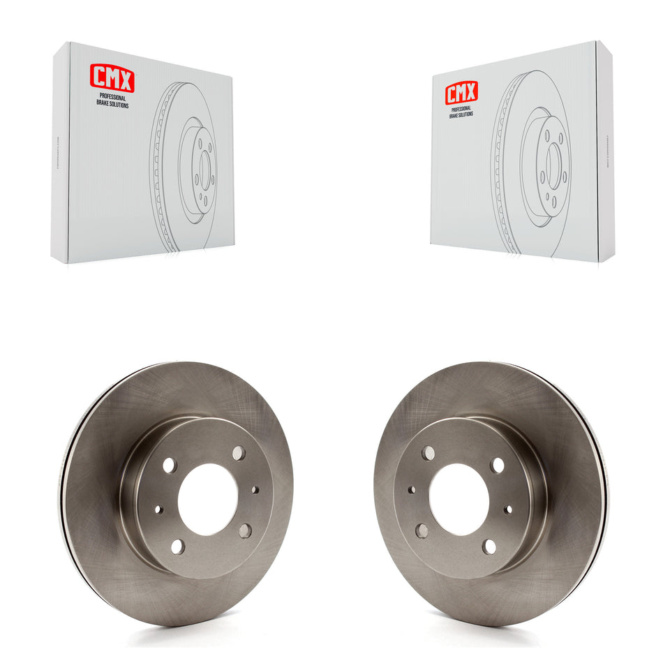 Front Disc Brake Rotors Pair For Hyundai Accent K8-100361