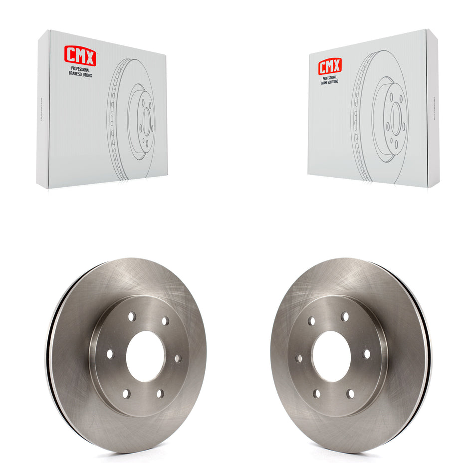 Front Disc Brake Rotors Pair For Nissan Titan Pathfinder Armada Infiniti QX56 INFINITI TITAN K8-100365