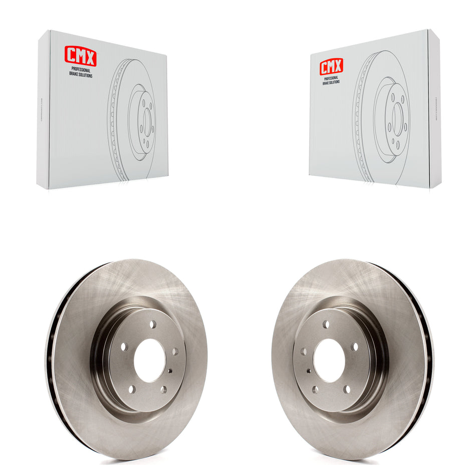 Front Disc Brake Rotors Pair For Nissan 350Z Infiniti G35 INFINITI With Brembo Brakes K8-100374