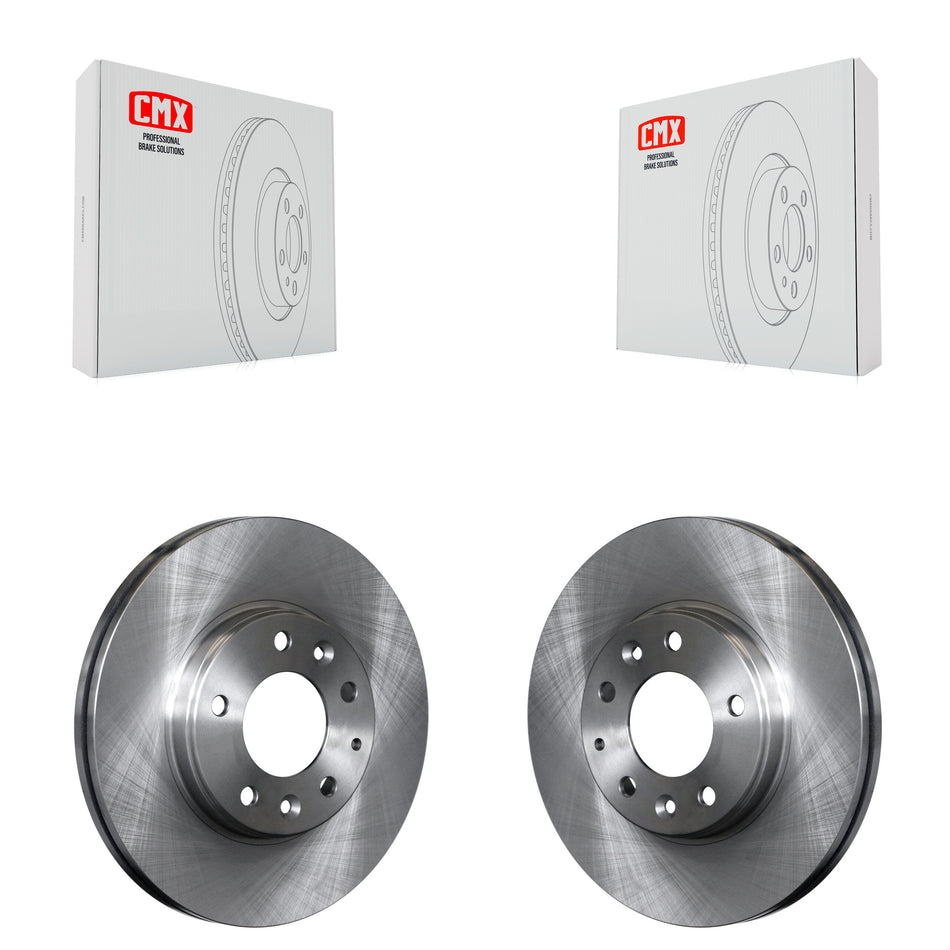 Front Disc Brake Rotors Pair For 2003-2005 Mazda 6 K8-100380