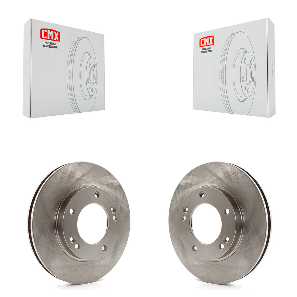 Front Disc Brake Rotors Pair For 2003-2006 Kia Sorento K8-100392