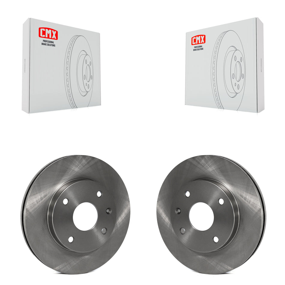 Front Disc Brake Rotors Pair For Suzuki Forenza Reno Chevrolet Optra K8-100395