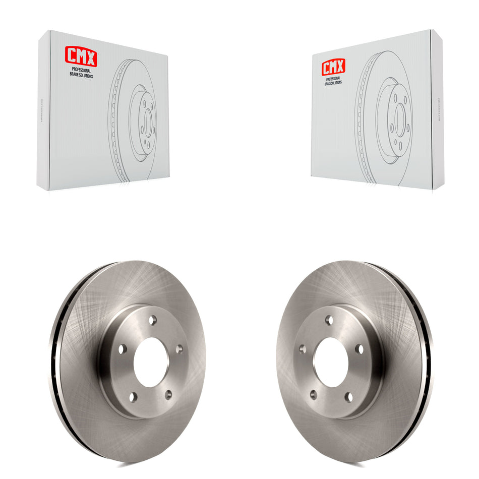 Front Disc Brake Rotors Pair For 2004-2006 Nissan X-Trail K8-100409