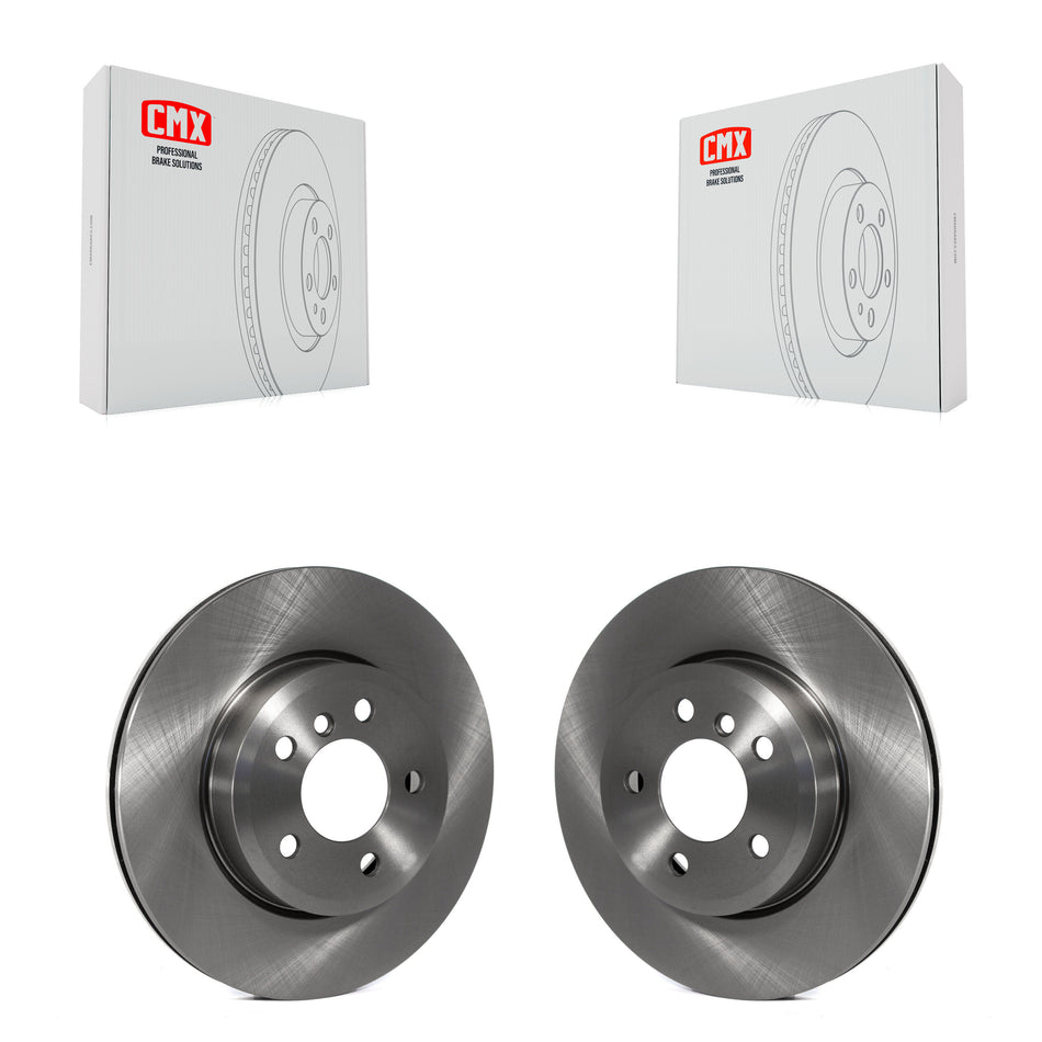 Front Disc Brake Rotors Pair For 2004-2010 BMW X3 K8-100411