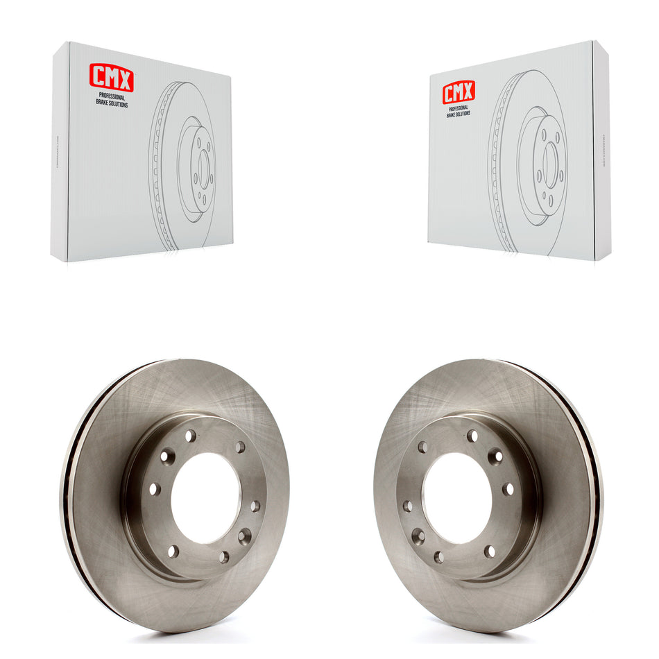 Front Disc Brake Rotors Pair For Kia Sedona Hyundai Entourage K8-100421