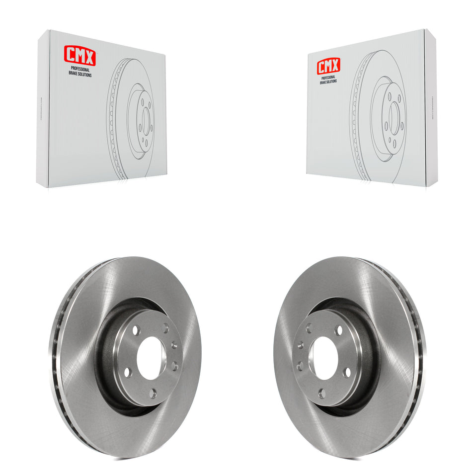 Front Disc Brake Rotors Pair For Audi A6 Quattro A8 With 321mm Diameter Rotor K8-100422