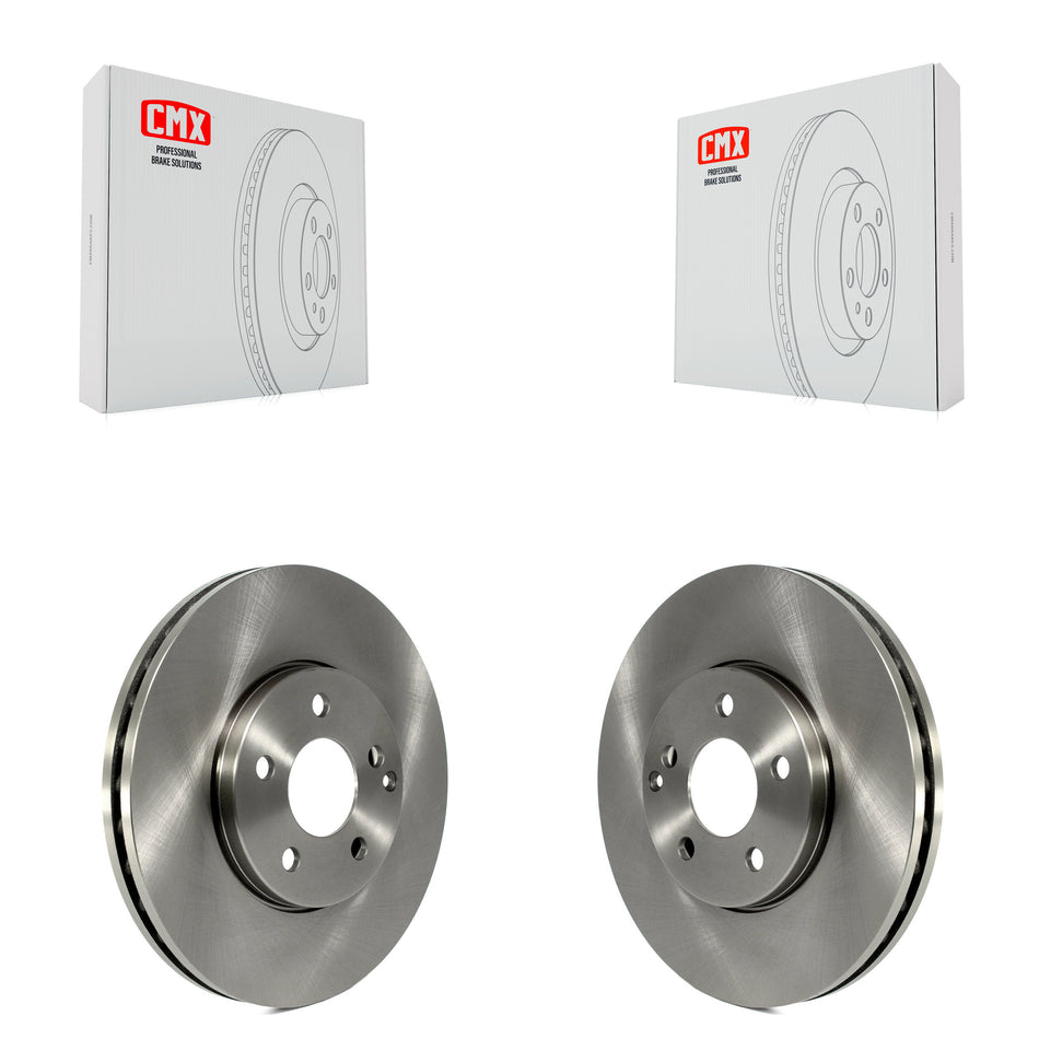 Front Disc Brake Rotors Pair For Mercedes-Benz E350 E320 E300 K8-100435