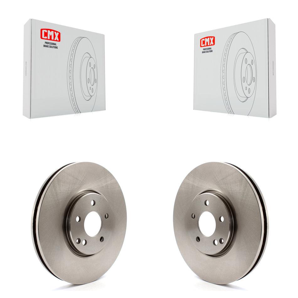 Front Disc Brake Rotors Pair For Mercedes-Benz E500 E550 AWD K8-100437