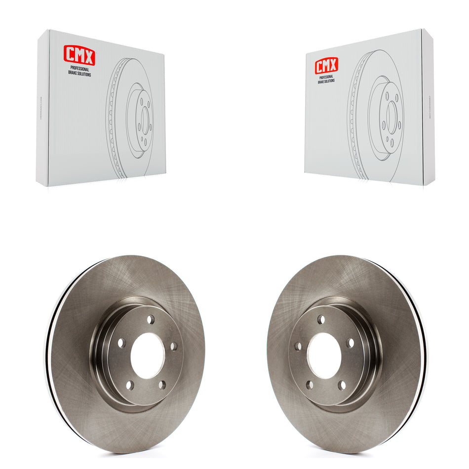 Front Disc Brake Rotors Pair For Mazda 3 K8-100451