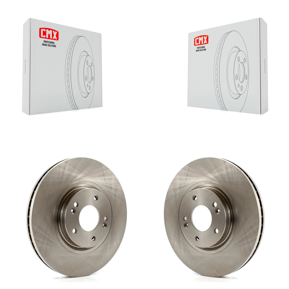 Front Disc Brake Rotors Pair For 2007-2012 Hyundai Veracruz K8-100467