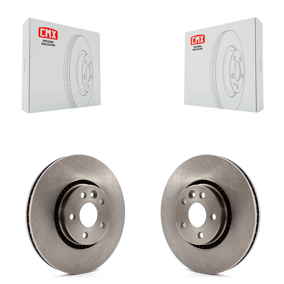 Front Disc Brake Rotors Pair For Volvo S60 XC70 S80 Land Rover LR2 V60 Cross Country V70 K8-100471