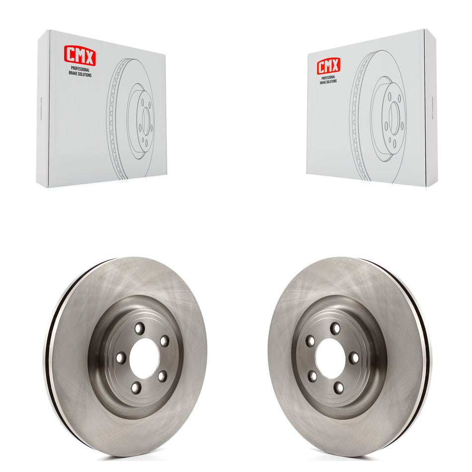 Front Disc Brake Rotors Pair For Jaguar XF XJ S-Type XK XKR XJR Super V8 K8-100473