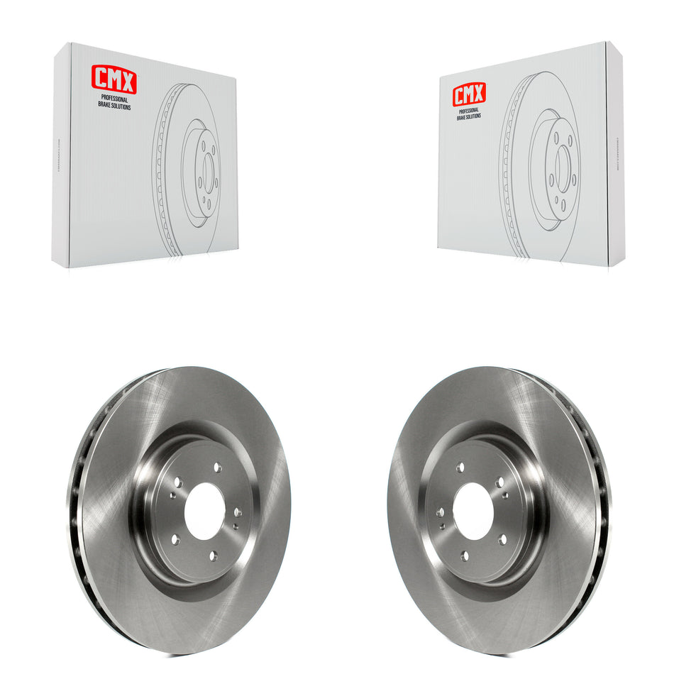 Front Disc Brake Rotors Pair For Mitsubishi Lancer K8-100477