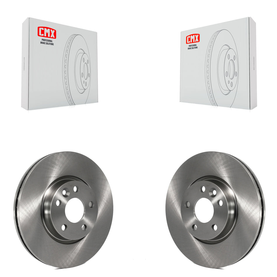 Front Disc Brake Rotors Pair For Volvo S60 Land Rover Range Evoque XC70 S80 V60 V70 K8-100489
