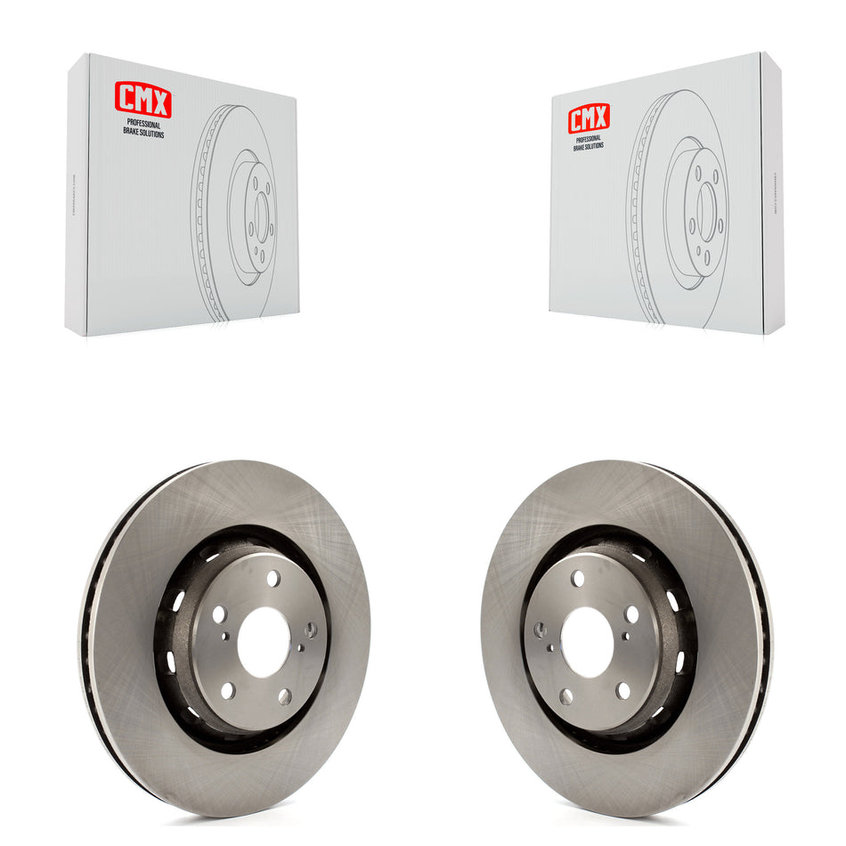 Front Disc Brake Rotors Pair For 2009-2016 Toyota Venza K8-100490