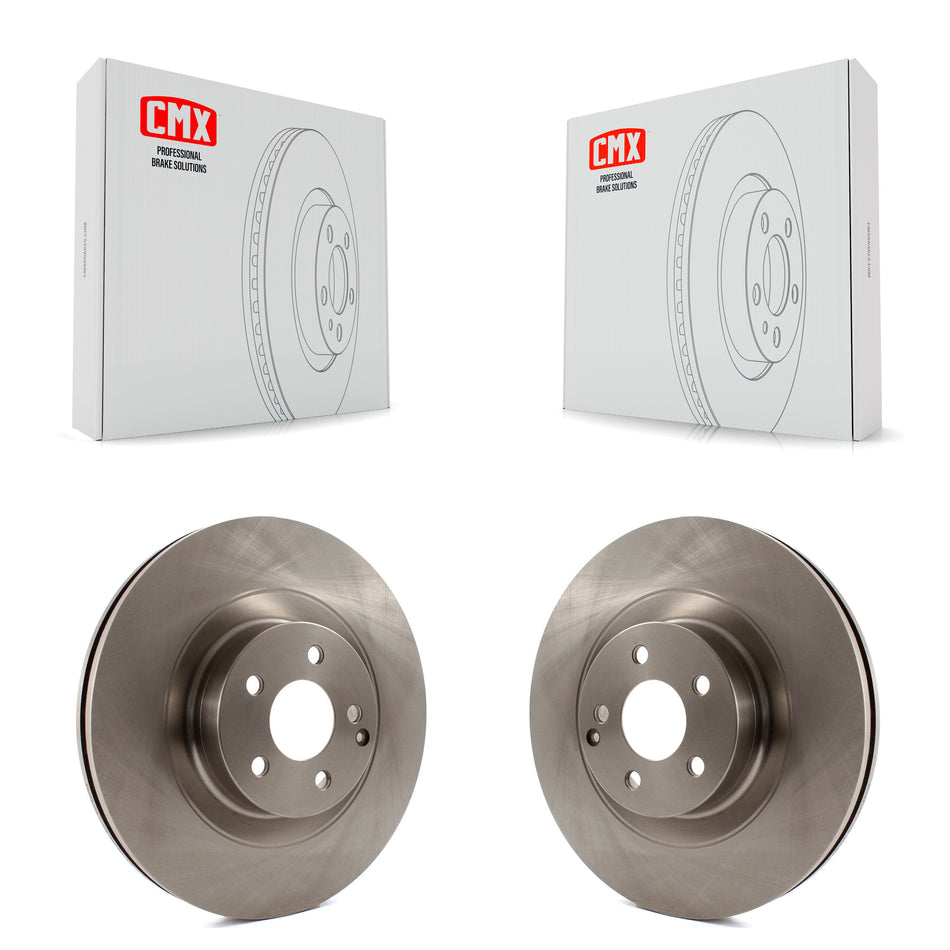 Front Disc Brake Rotors Pair For Mercedes-Benz S550 SL550 CL550 S600 S400 S350 CL600 S450 K8-100493