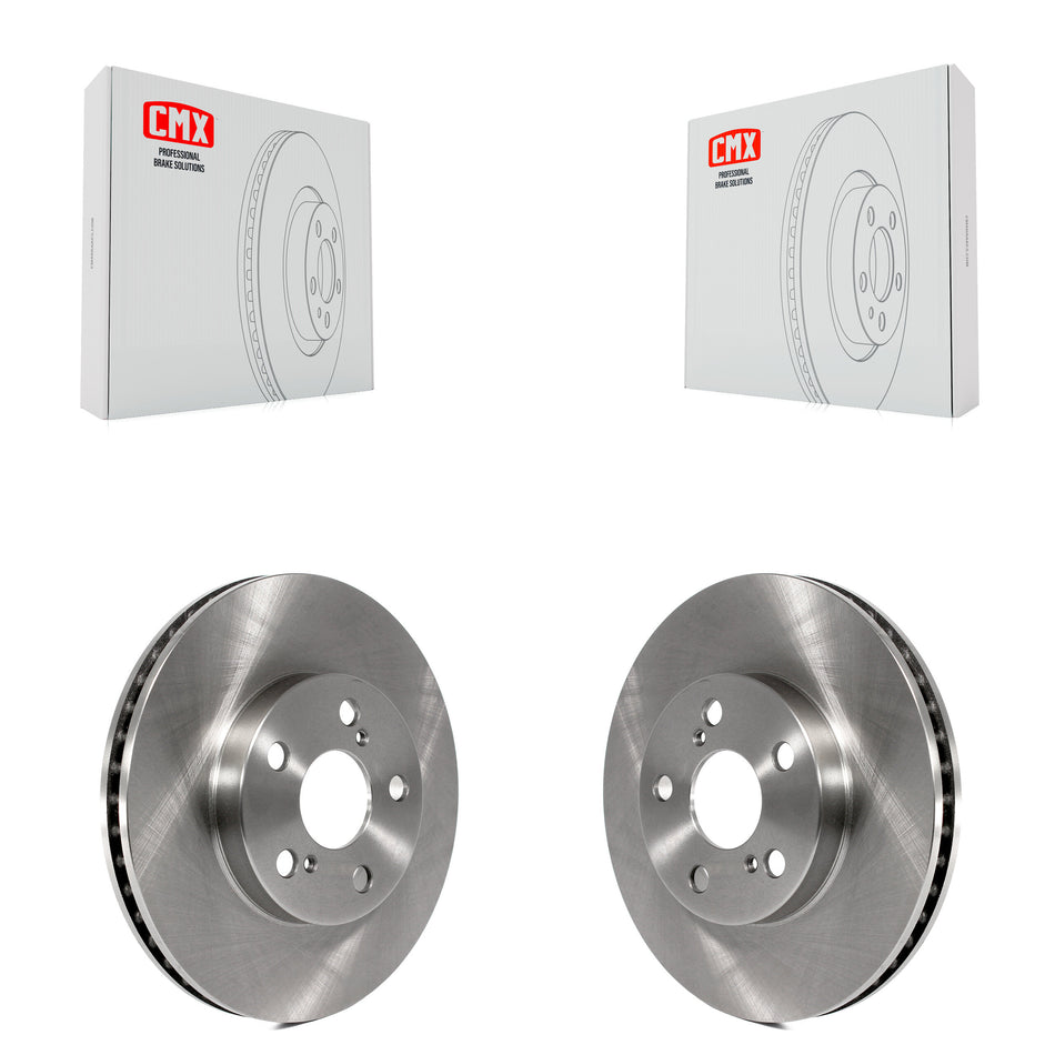 Front Disc Brake Rotors Pair For Toyota Prius Lexus CT200h Plug-In K8-100494
