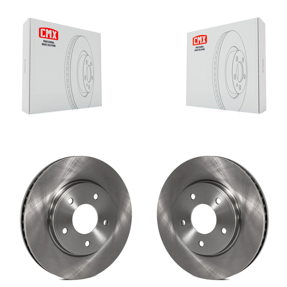 Front Disc Brake Rotors Pair For Nissan NV200 LEAF Chevrolet City Express K8-100509