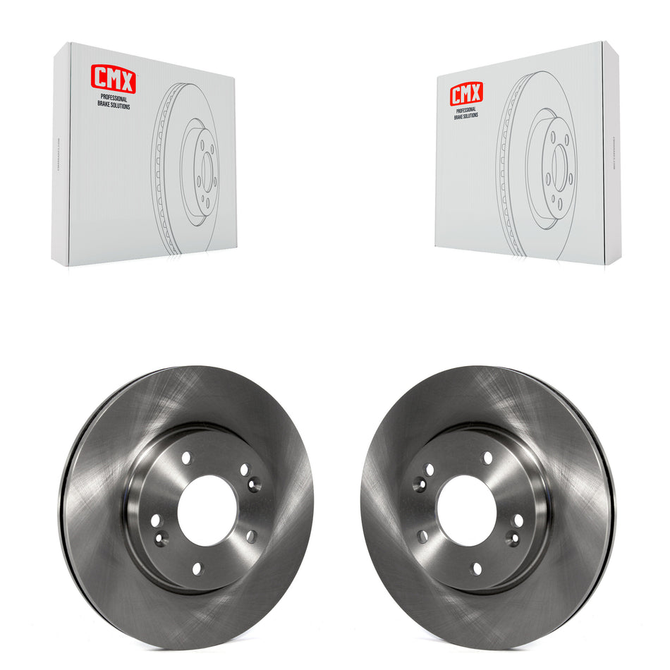 Front Disc Brake Rotors Pair For Hyundai Elantra Kia Soul Forte Veloster GT Kona Forte5 Coupe Koup Venue Seltos K8-100510