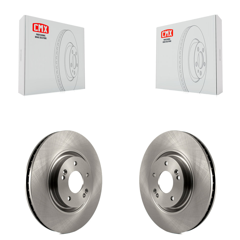 Front Disc Brake Rotors Pair For Kia Hyundai Optima Sonata Sportage Tucson Azera Cadenza Nexo K8-100511