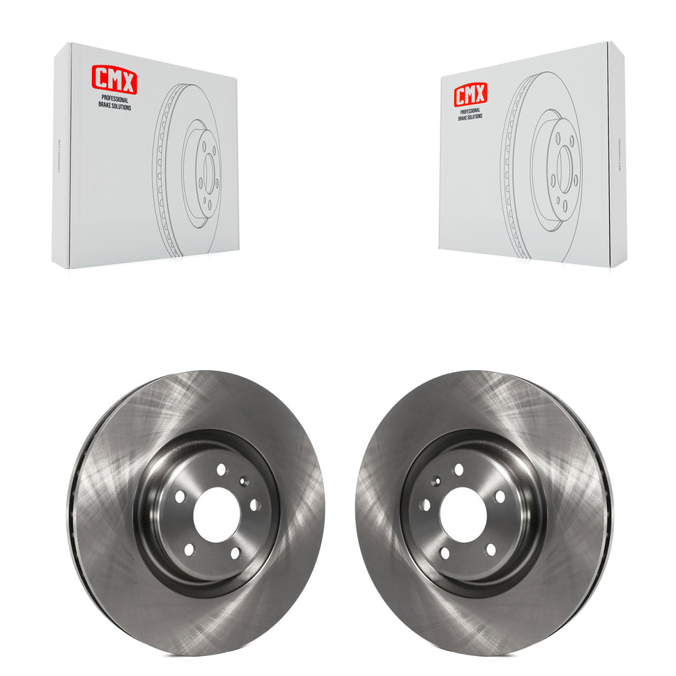 Front Disc Brake Rotors Pair For Audi A6 Quattro A7 K8-100516