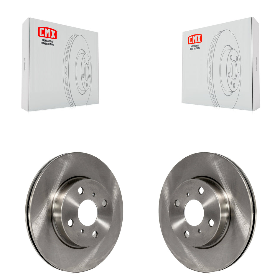 Front Disc Brake Rotors Pair For Scion iQ K8-100522