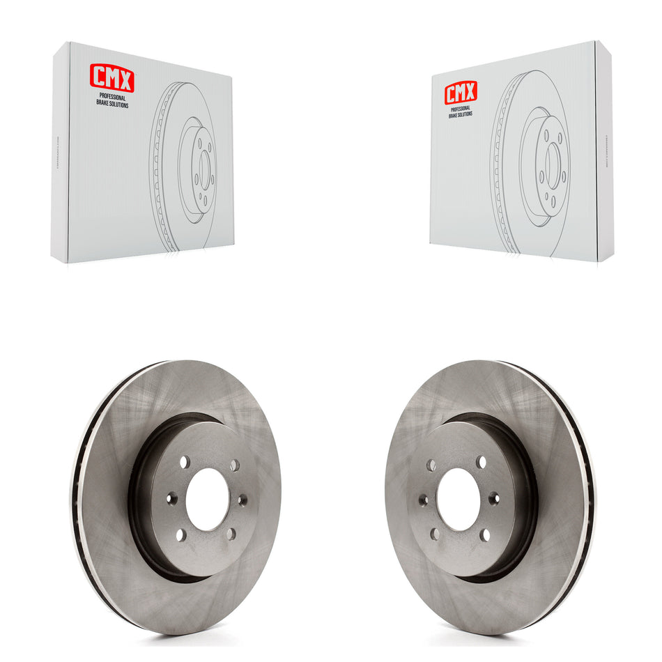 Front Disc Brake Rotors Pair For Kia Rio Hyundai Accent K8-100525