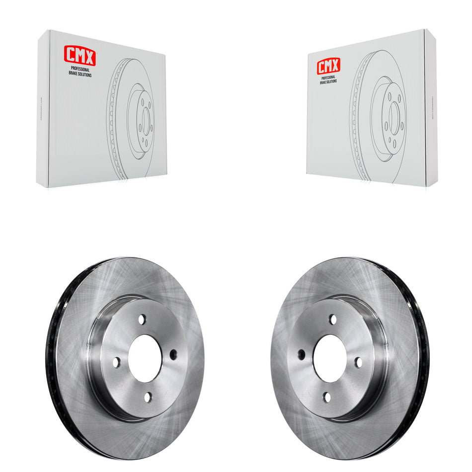 Front Disc Brake Rotors Pair For Nissan Versa Note Micra K8-100526