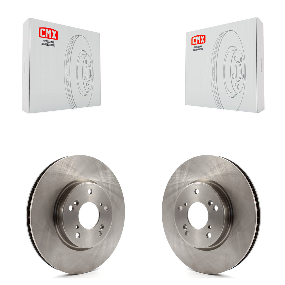 Front Disc Brake Rotors Pair For Honda Accord Civic K8-100533