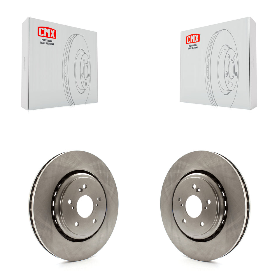 Front Disc Brake Rotors Pair For Acura MDX TLX K8-100539