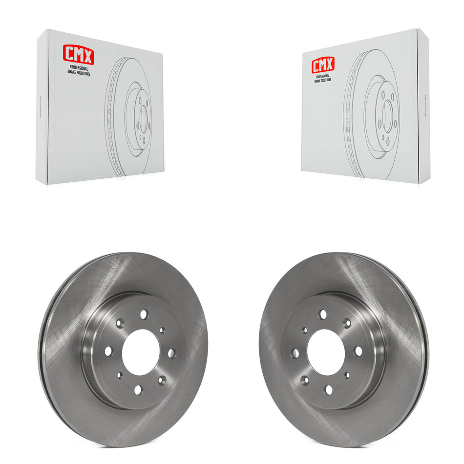 Front Disc Brake Rotors Pair For Honda Fit K8-100542